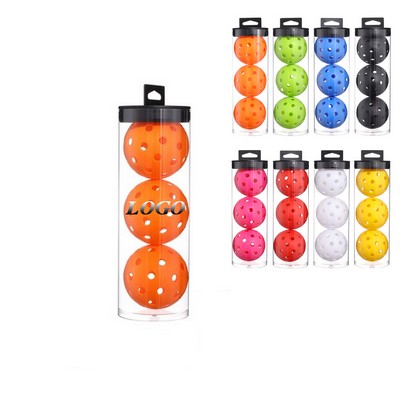 3-Pack Pickleball Balls Set