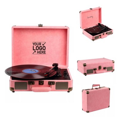 Portable Vintage Vinyl Record Player