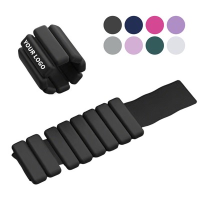 Adjustable Wrist Ankle Weight Bracelet Two Pound Pair