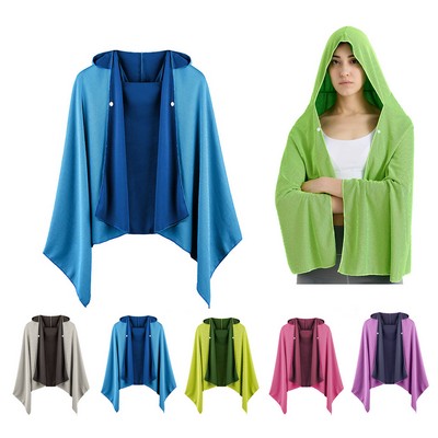 Cooling Hoodie Towels Neck Wraps Quick-Dry Towels for Workout Fitness