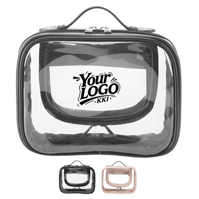 Transparent Cosmetic Storage Pouch