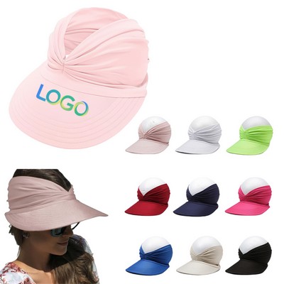 Summer Women Fashion Beach Elastic Hollow Cap