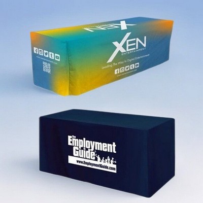 Tailored Fit 4-Foot Rectangle Tablecloth Premium 190 GSM Plain Weave