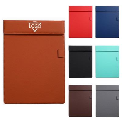 Leather PU Board Clip Writing Board Conference Pad Board