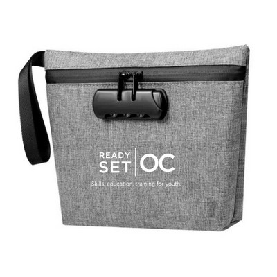 Smell Proof Bag 11.8x8.6"Durable Odor Proof Stash Bag with Combination Lock,SmellOdor Case Container