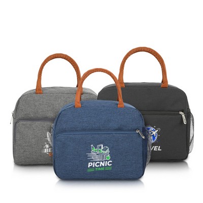 Portable 12-Can Insulated Lunch Cooler Bag