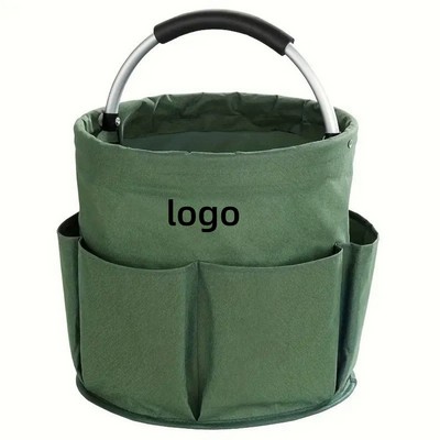 Foldable Portable Picnic Basket for Outdoor Garden Travel and Storage