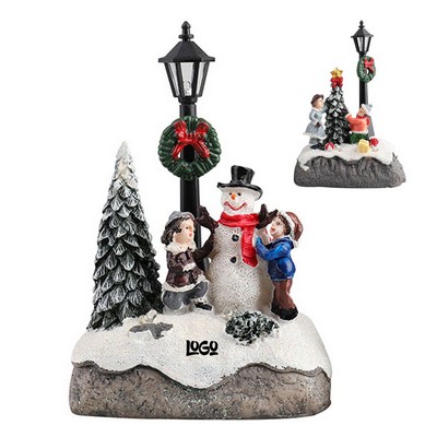 Christmas Scene LED Ornament