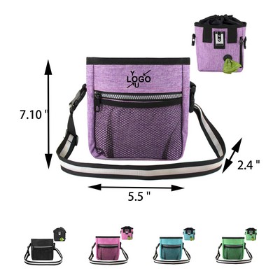 Dog Training Pouch with Poop Bag Holder