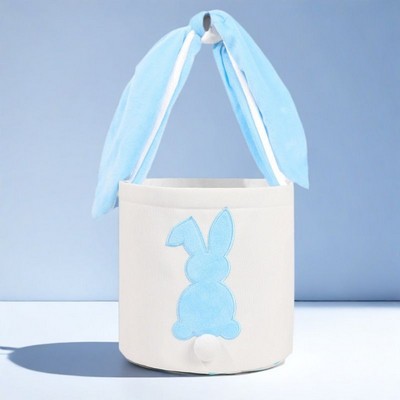 Personalized Embroidered Easter Bunny Bag