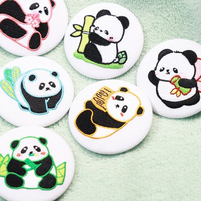 Embroidered Tinplate Badge