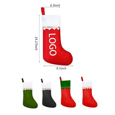 Non-Woven Christmas Sock Gift Bag