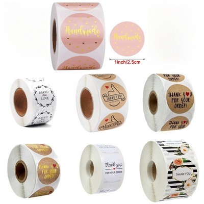 500pcs Waterproof personalized Stickers