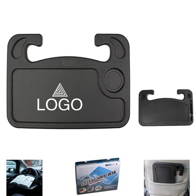 2-in-1 Car Steering Wheel Desk