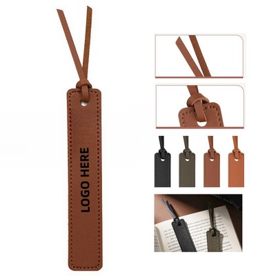 Bookmark with Leather Rope