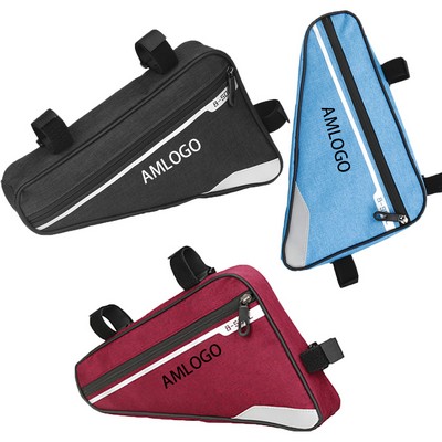 Durable Waterproof Oxford Bicycle Front Rack Triangle Bag