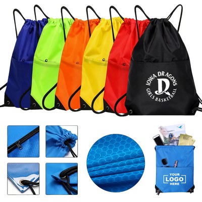 Sports Drawstring Cinch Bag