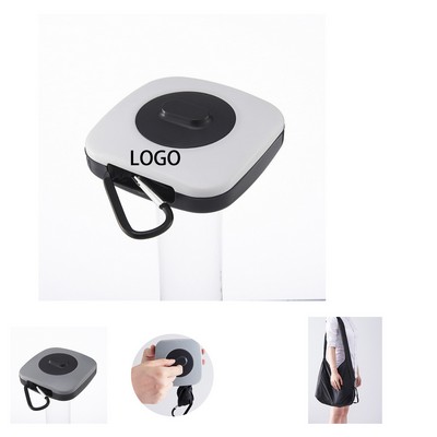 Shoulder Bag with Rotating Storage