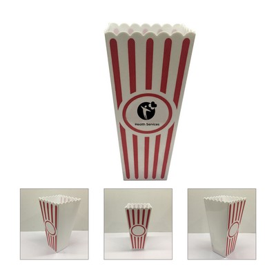 Custom Movie Night Party Plastic Popcorn Buckets