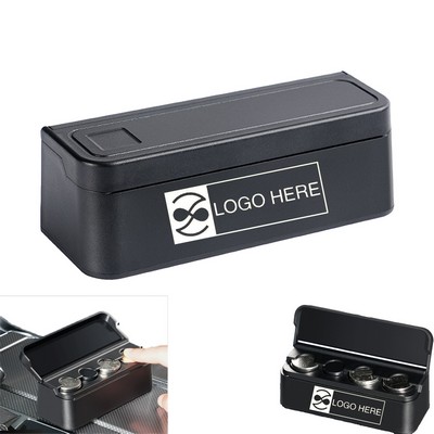 Larger-Capacity Coin Holder for Car