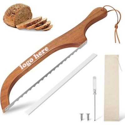 Wooden Bread Knife Saw