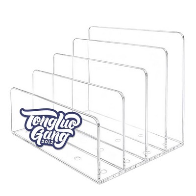Acrylic Clear 3-Tier File Organizer