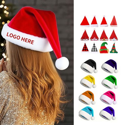 Personalized Santa Hats for All Ages