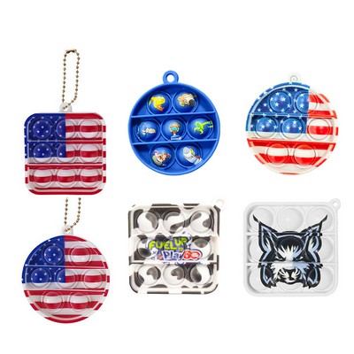 USA Flag Stress-Relief Keychain