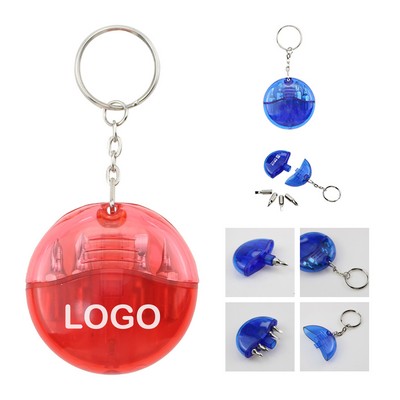 Multi-Bit Keychain Screwdriver