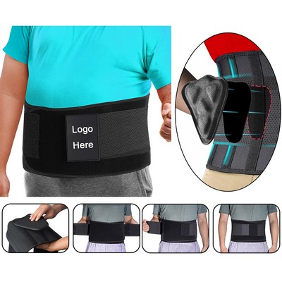 Back Brace for Men Lower Back Pain Relief Lumbar Support Brace Waist Belt