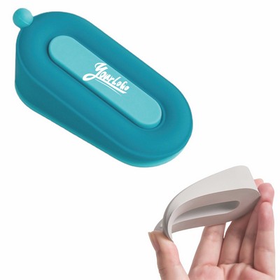 Donut-Shaped Silicone Door Stopper