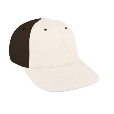 Contrast Back Brushed Velcro® Lowstyle Hat