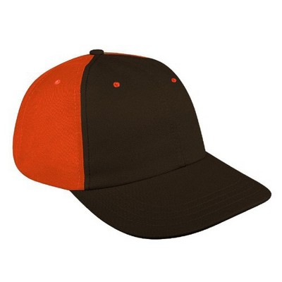 Contrast Back Brushed Velcro® Dad Cap
