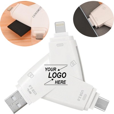 USB-C Type-C3.0 USB3.0 Triangle SD Card Reader