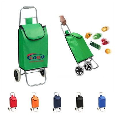 Foldable Grocery Bag Shopping Cart