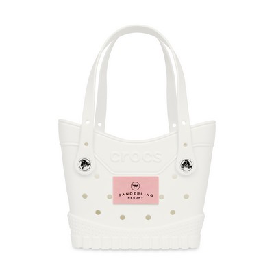 Crocs™ Classic Small Tote - White - Powder Pink
