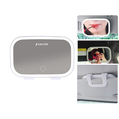 Car Sunvisor Vanity Mirror W/ 3 Light Settings