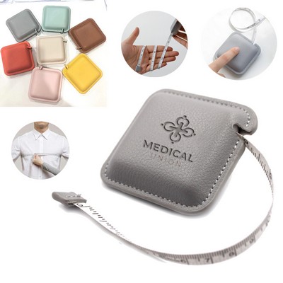 Compact Retractable Dual-Scale Locking Pin PU Tape Measure