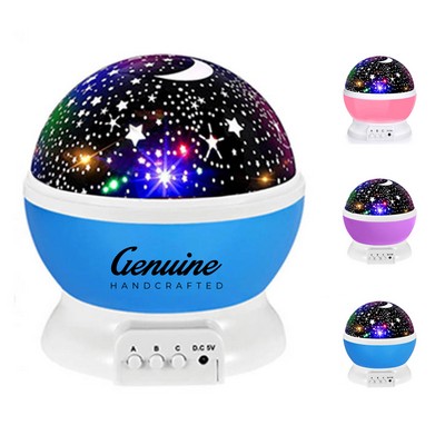 Star Projection Night Light