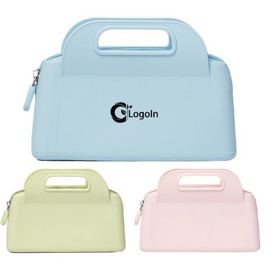 Travel Makeup Bag Silicone Cosmetic Bag for Women