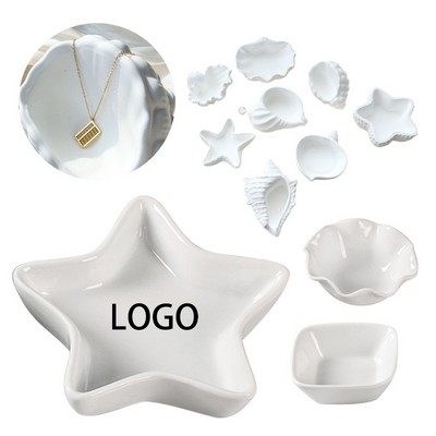 Portable Ceramic Creative Seasoning Dish