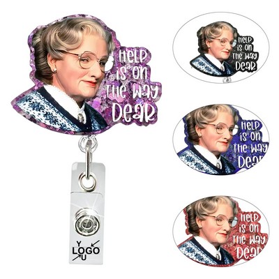 Retractable Medical ID Badge Holder