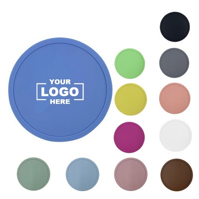 Economy Round Silicone Coaster