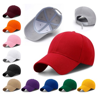 6 Panels Acrylic Baseball Cap
