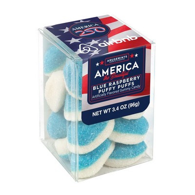 America 250- Short Acetate-Blue Raspberry Puffs