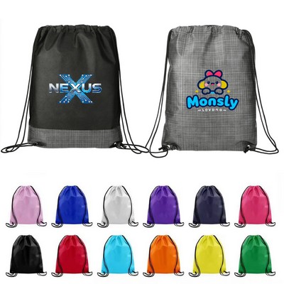 Custom Logo Drawstring Bag