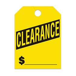 Jumbo Style CLEARANCE Mirror Hang Tag