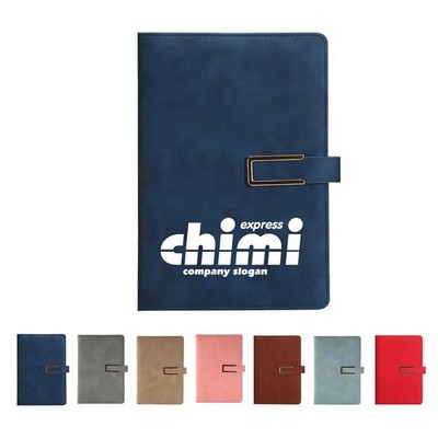A5 Magnetic Buckle Pu Leather Notebook