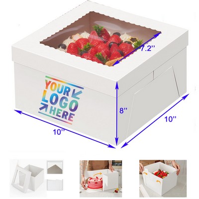 Tall Cake Box with Window