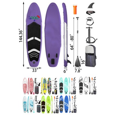 11' Stand Up Paddle Board with Carry Bag